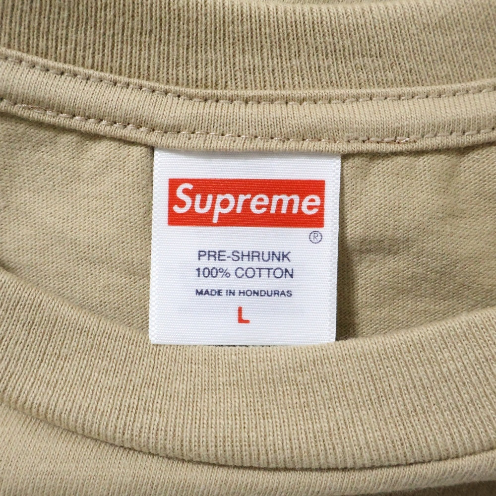 SUPREME(シュプリーム) 25SS ×Zoo York Dynasty Tee ズーヨーク ダイナスティ フロントプリントTシャツ 半袖クルーネックカットソー ブラウン