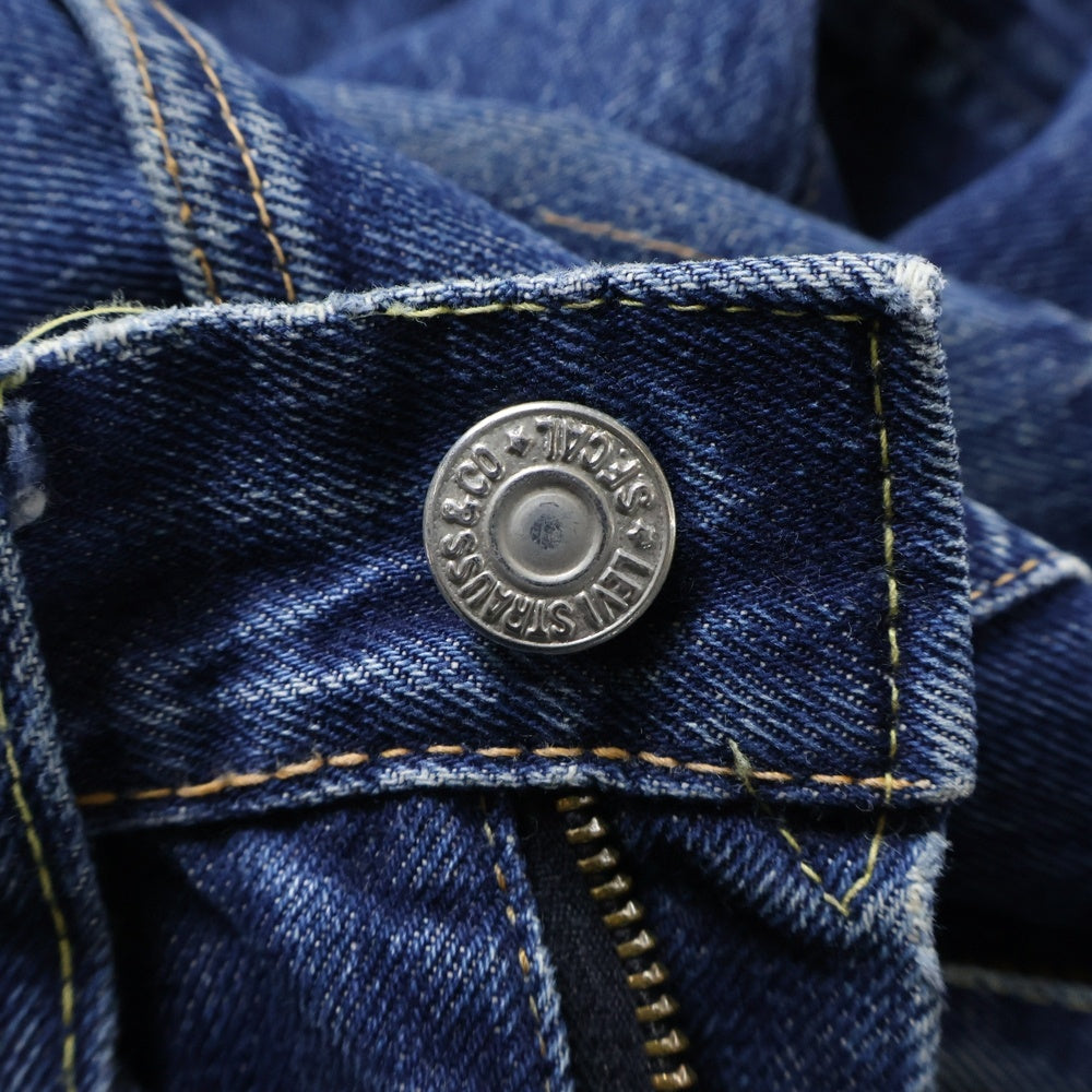 Levi's(リーバイス) 70S VINTAGE 501ZXX ボタン裏J 両面BIG E 均等V ストレートデニムパンツ インディゴ