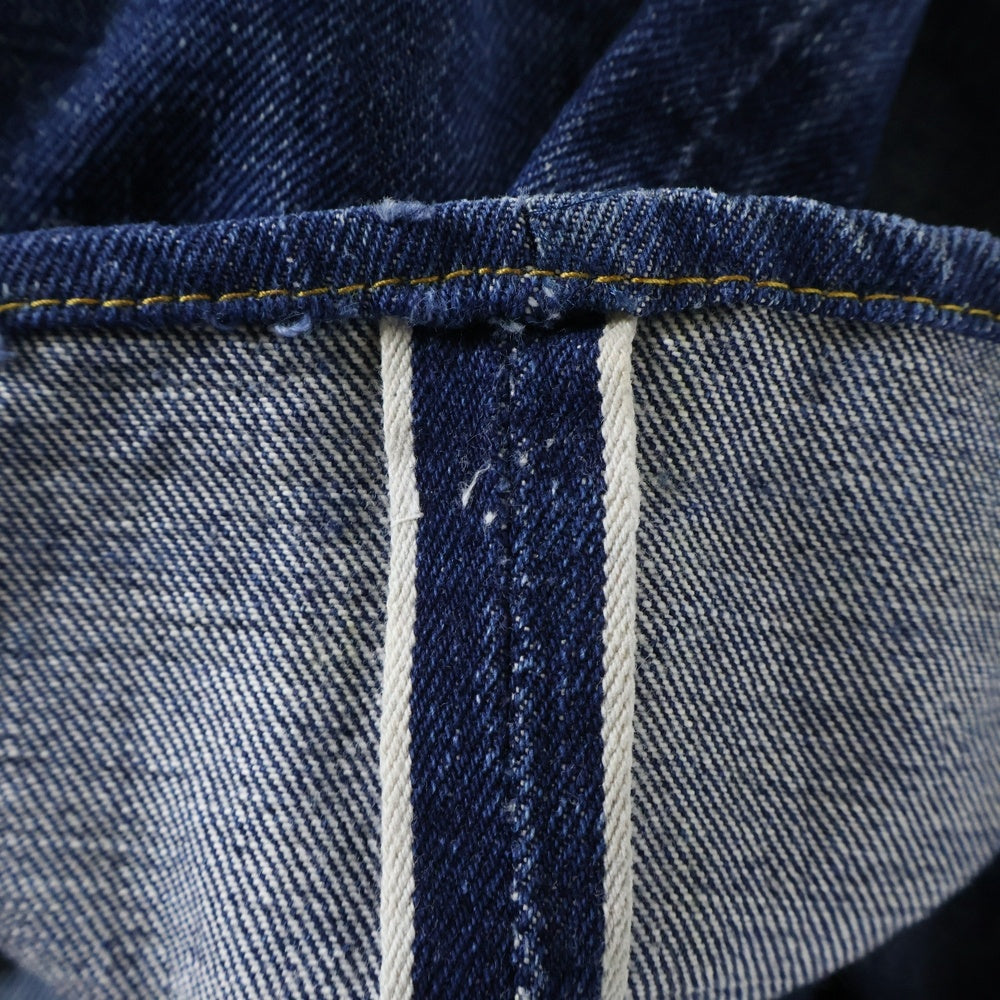 Levi's(リーバイス) 70S VINTAGE 501ZXX ボタン裏J 両面BIG E 均等V ストレートデニムパンツ インディゴ