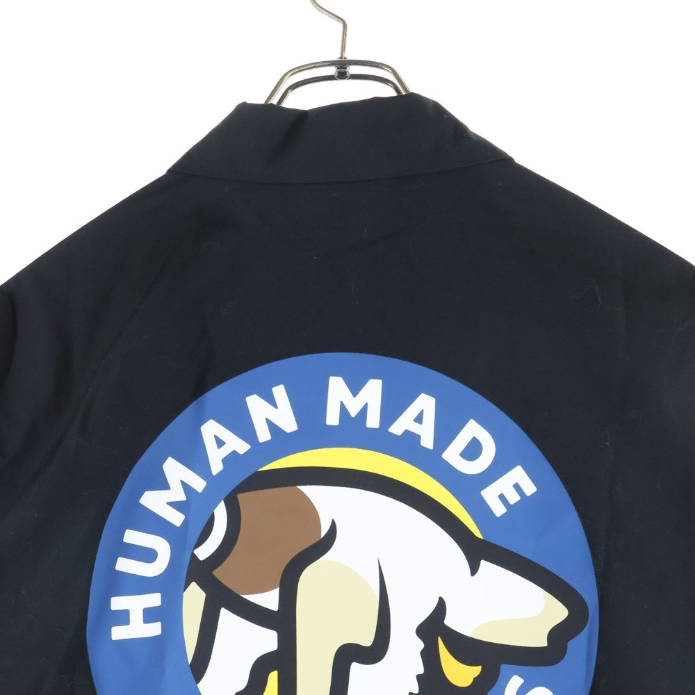 HUMAN MADE(ヒューマンメイド) JACKET ジップアップ ワークジャケット ブラック HM30JK037