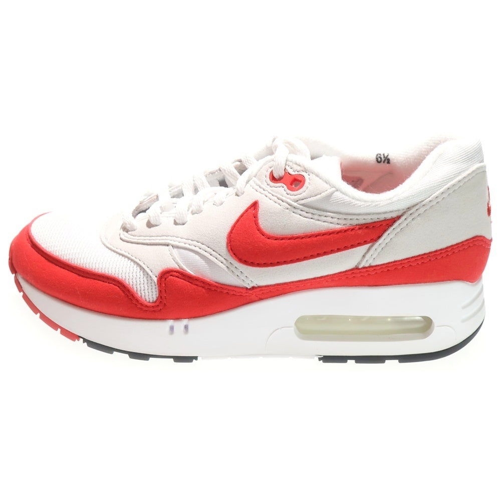 NIKE(ナイキ) AIR MAX 1 86 OG BIG BUBBLE RED エア マックス オージー ビッグ バブル ローカットスニーカー レディース レッド/グレー/ホワイト US6.5/23.5cm DO9844-100