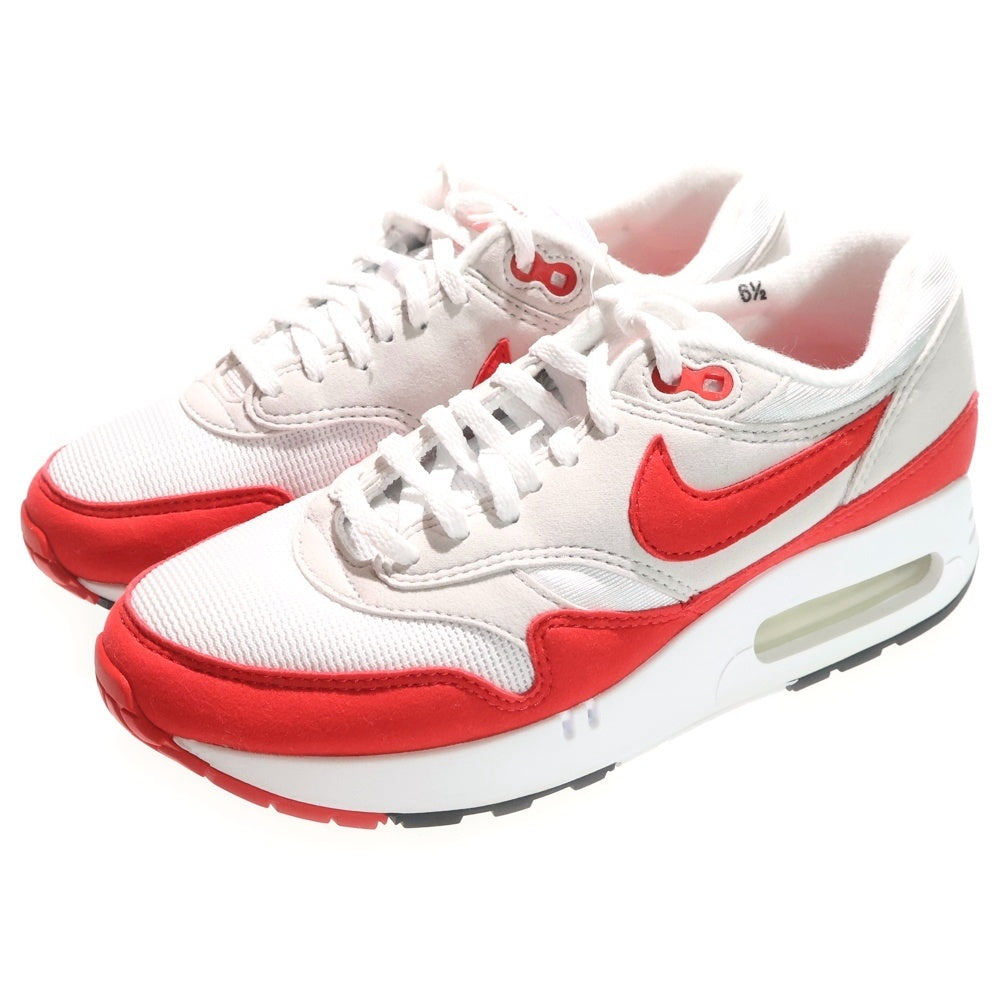 NIKE(ナイキ) AIR MAX 1 86 OG BIG BUBBLE RED エア マックス オージー ビッグ バブル ローカットスニーカー レディース レッド/グレー/ホワイト US6.5/23.5cm DO9844-100