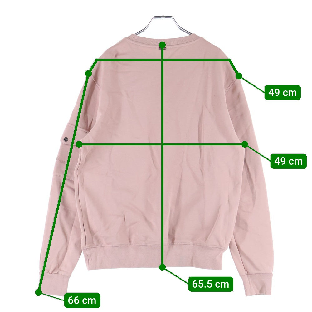 HERNO(ヘルノ) RESORT リゾート クルーネックスウェットトレーナー ピンク JG00018UR-50017