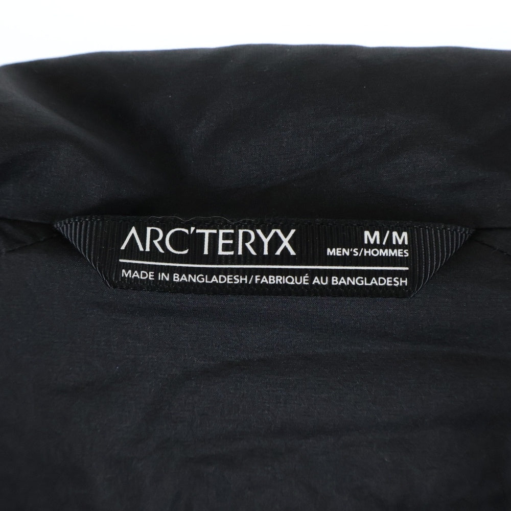 ARC'TERYX(アークテリクス) ATOM HOODY アトム フーディー ジップアップ中綿ジャケット ブラック X00007487
