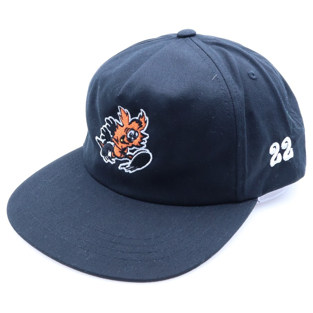 NO BRAND(ノーブランド) YUKI TSUNODA (ユウキツノダ) ×VERDY ヴェルディ 6パネル ベースボールキャップ 帽子 ブラック