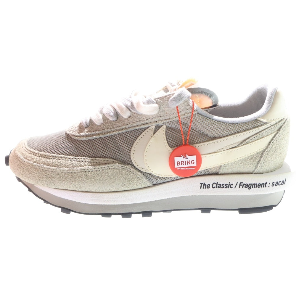 NIKE(ナイキ) ×sacai ×FRAGMENT DESIGN LD WAFFLE SF サカイ フラグメントデザイン LDワッフル ローカットスニーカー グレー US9/27cm DH2684-001