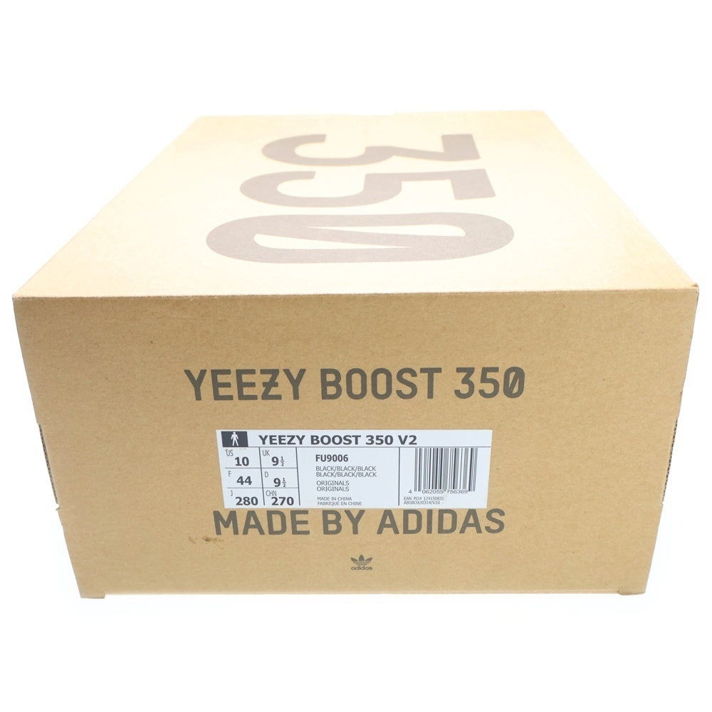 adidas(アディダス) YEEZY BOOST 350 V2 BLACK イージーブースト 350 V2 ローカットスニーカー ブラック US10/28cm FU9006