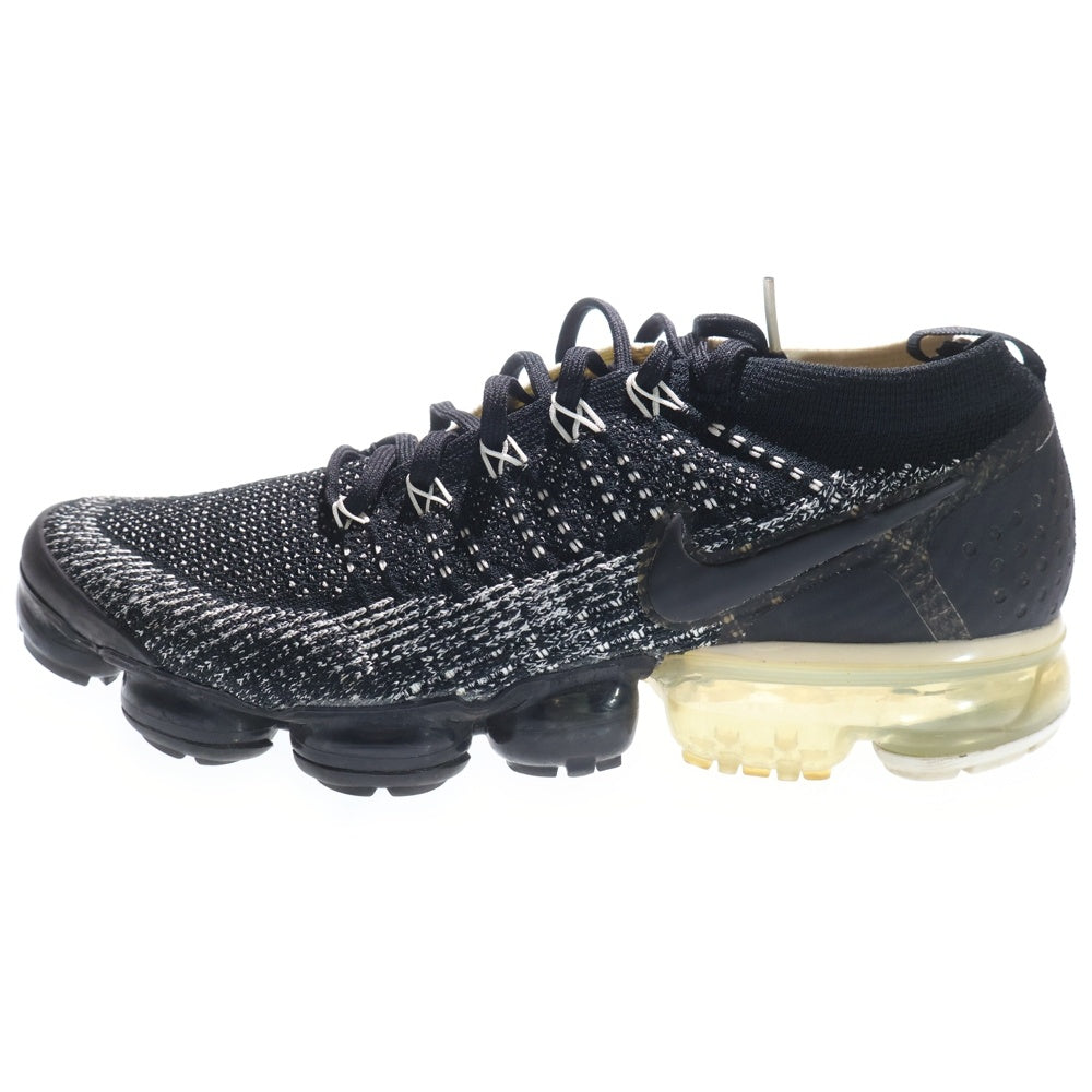 NIKE(ナイキ) AIR VAPORMAX FLYKNIT 2 ヴェイパーマックス フライニット 2 ローカットスニーカー ブラック/ホワイト US9.5/27.5cm 942842-016
