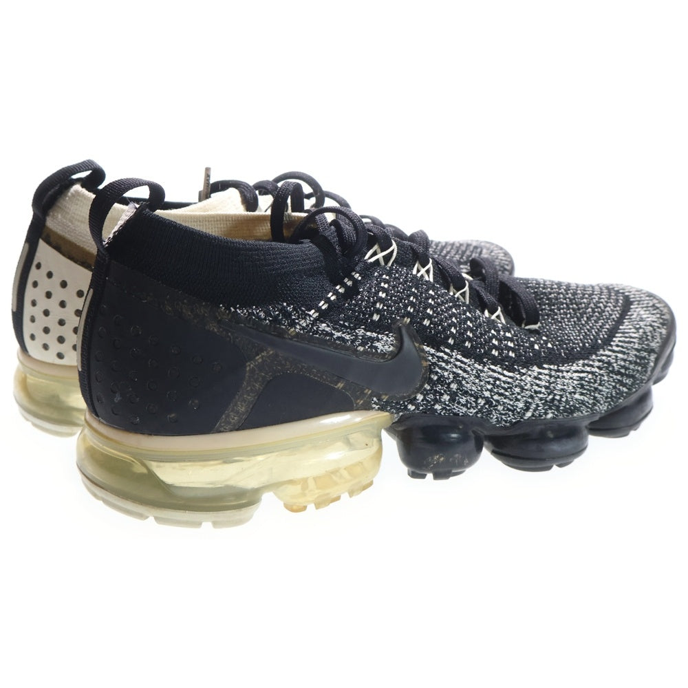 NIKE(ナイキ) AIR VAPORMAX FLYKNIT 2 ヴェイパーマックス フライニット 2 ローカットスニーカー ブラック/ホワイト US9.5/27.5cm 942842-016