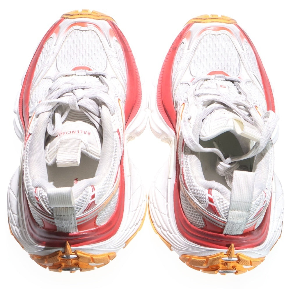 BALENCIAGA(バレンシアガ) 10XL SNEAKER テンエックスエル レースアップ チャンキーソール ローカットスニーカー レディース ホワイト/レッド/オレンジ 792778