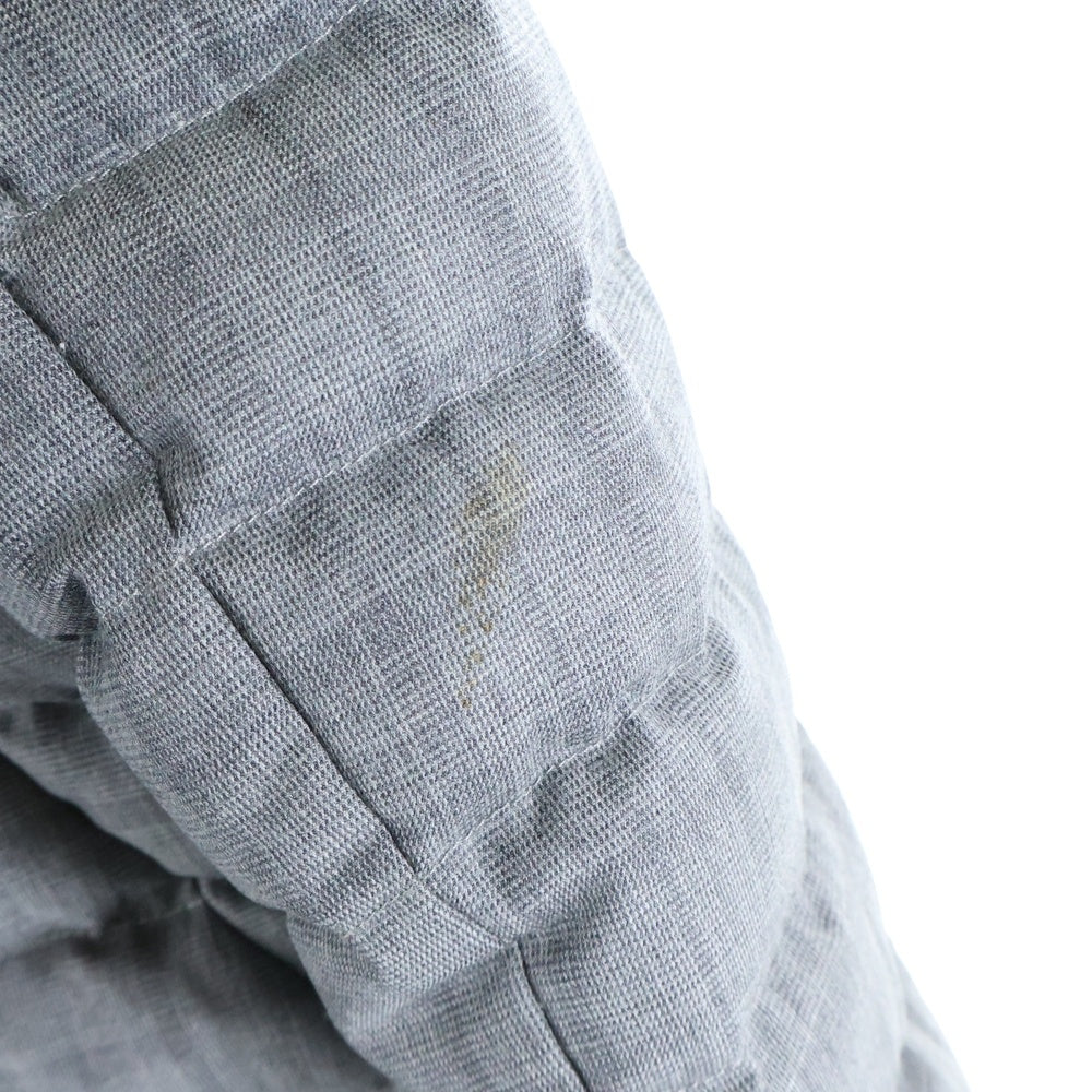 TATRAS(タトラス) ダブルポケット チェック柄 ジップアップ ダウンジャケット レディース グレー LTA-4226B