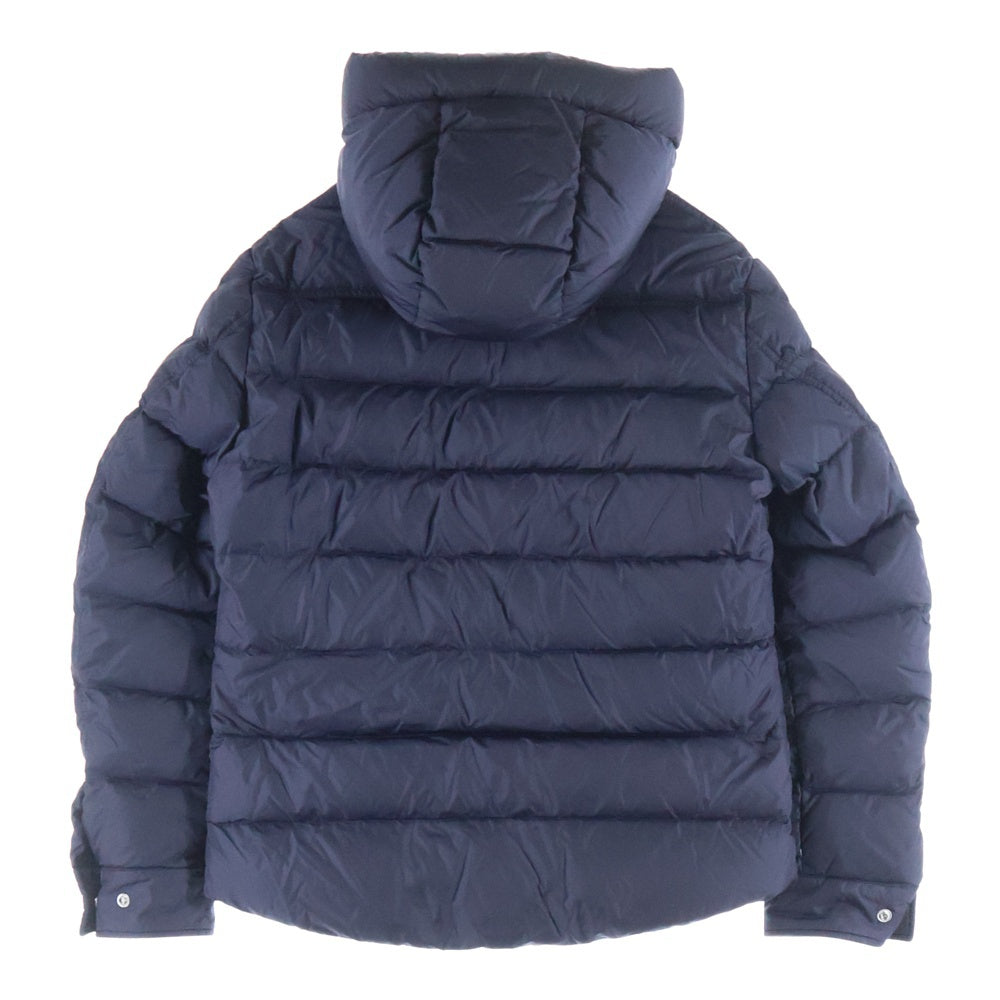 MONCLER(モンクレール) 18AW PREVOT GIUBBOTTO プレヴォット ギボット ロゴワッペン フーデッド ダウンジャケット ネイビー D20914181605 68352