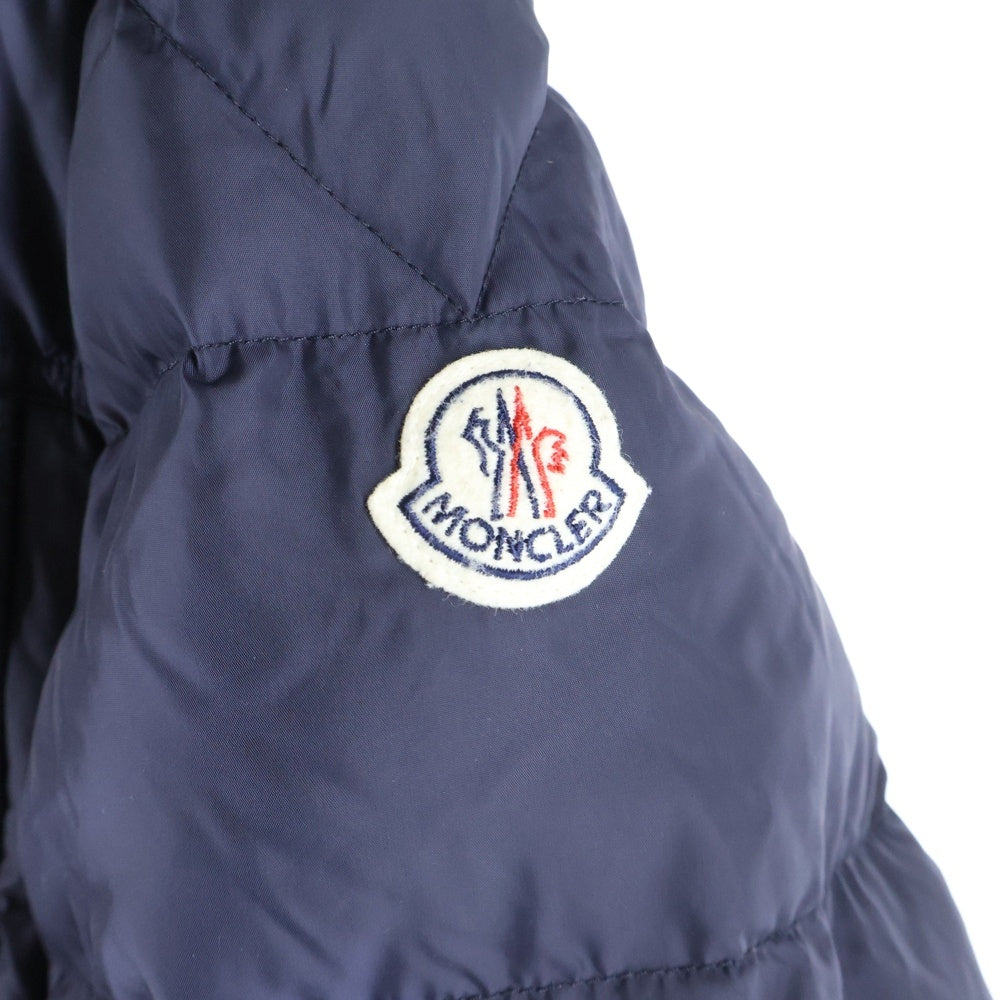 MONCLER(モンクレール) 18AW PREVOT GIUBBOTTO プレヴォット ギボット ロゴワッペン フーデッド ダウンジャケット ネイビー D20914181605 68352
