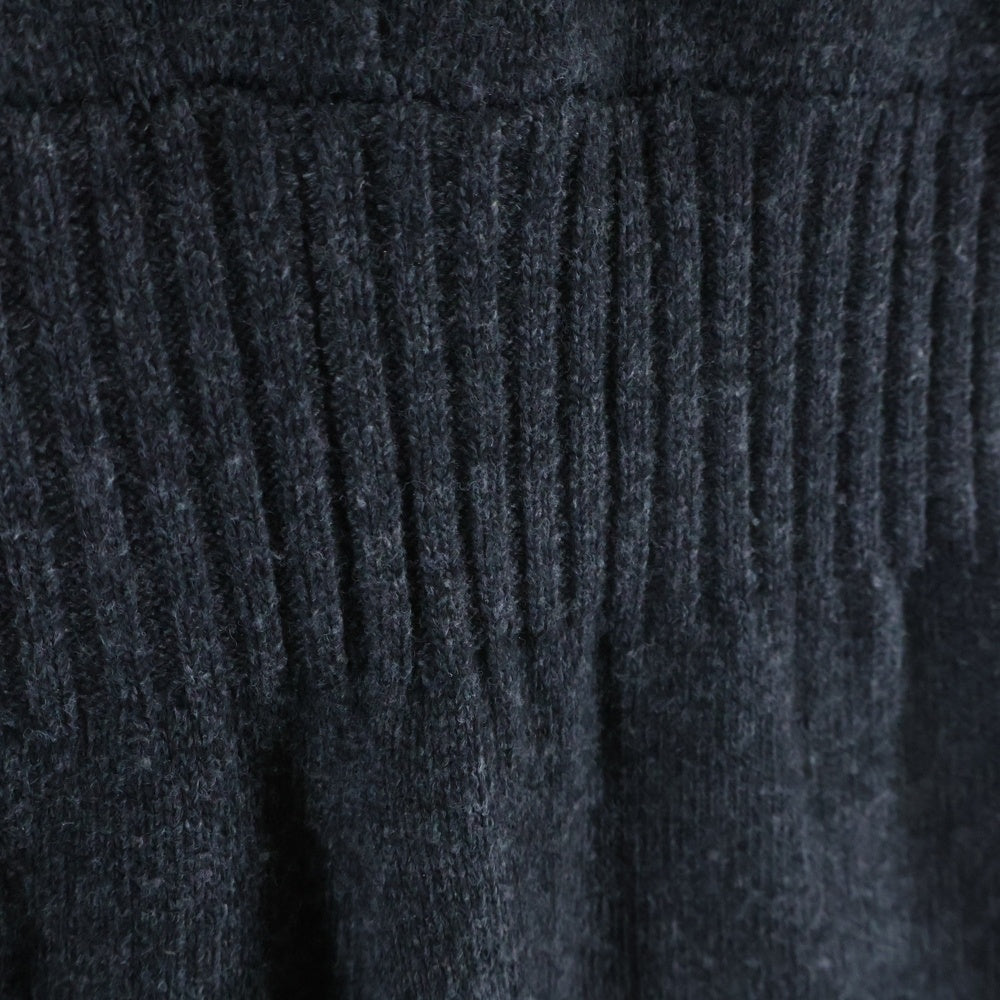 ETRE TOKYO(エトレトウキョウ) ロングスリーブ ニットジャンプスーツ ツナギ レディース ダークグレー