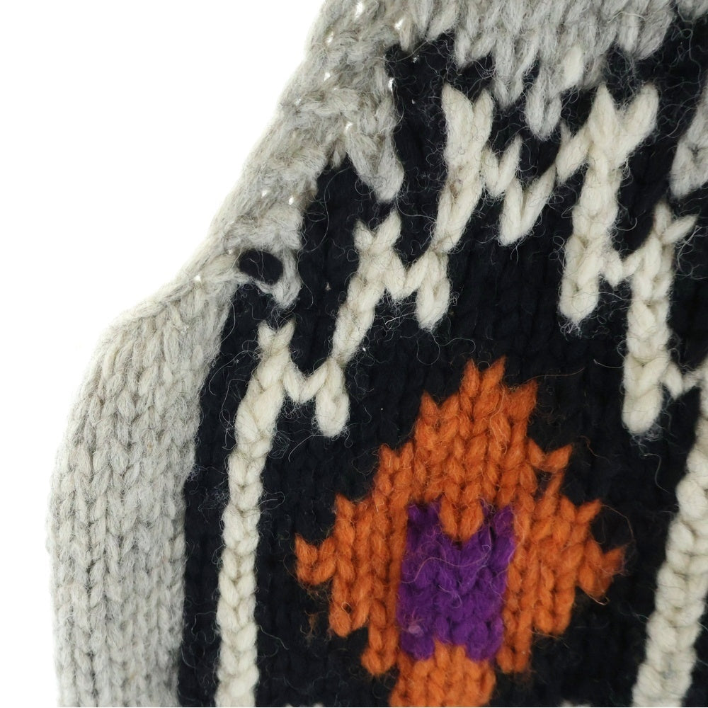 ka na ta(カナタ) バスケットボタン 2ポケット ニットベスト レディース グレー