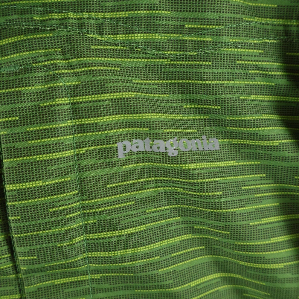 PATAGONIA(パタゴニア) ロゴプリント フーデッドジップアップジャケット キッズ グリーン 68441F0 レディース