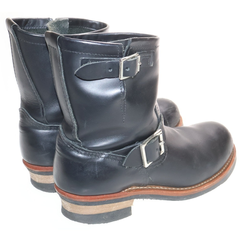 RED WING(レッド ウイング) ショート エンジニア レザー ブーツ ブラック 2976