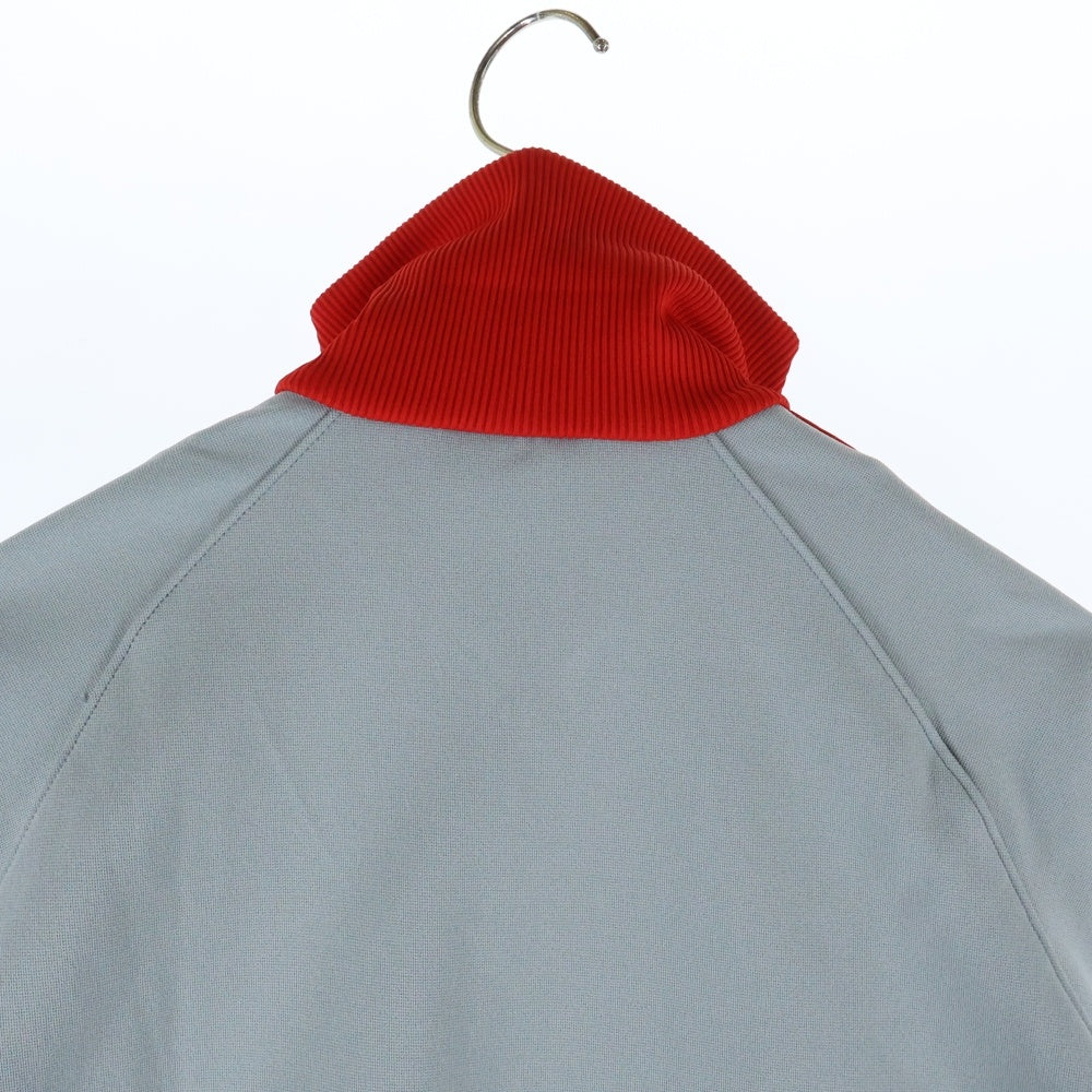 ASICS(アシックス) 80S TRACK JACKET トラック ジャケット グレー／レッド PW4121