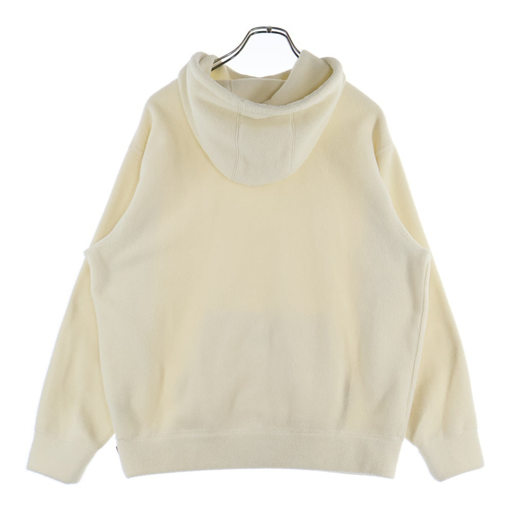 SUPREME(シュプリーム) 20AW Polartec Hooded Sweatshirt ポーラテック フーデッド スウェットシャツ プルオーバーパーカー フーディー アイボリー