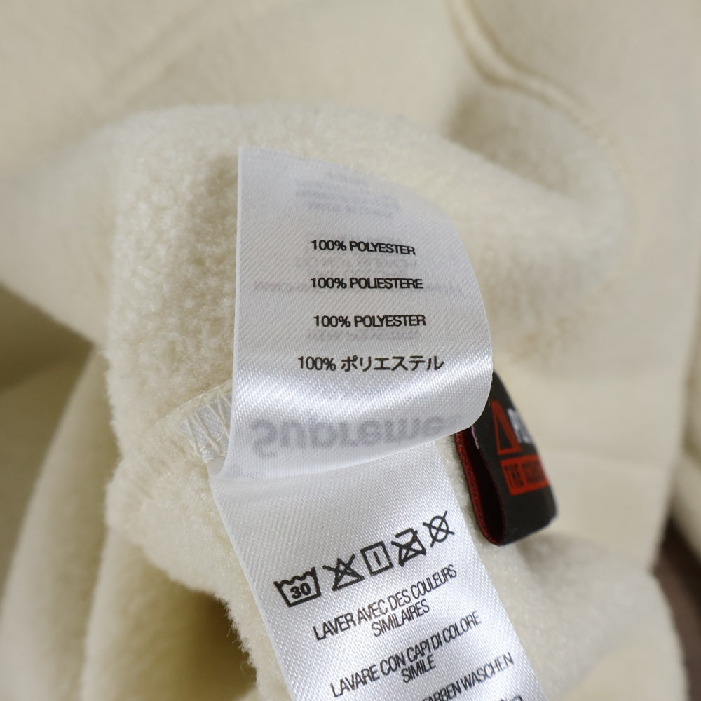 SUPREME(シュプリーム) 20AW Polartec Hooded Sweatshirt ポーラテック フーデッド スウェットシャツ プルオーバーパーカー フーディー アイボリー