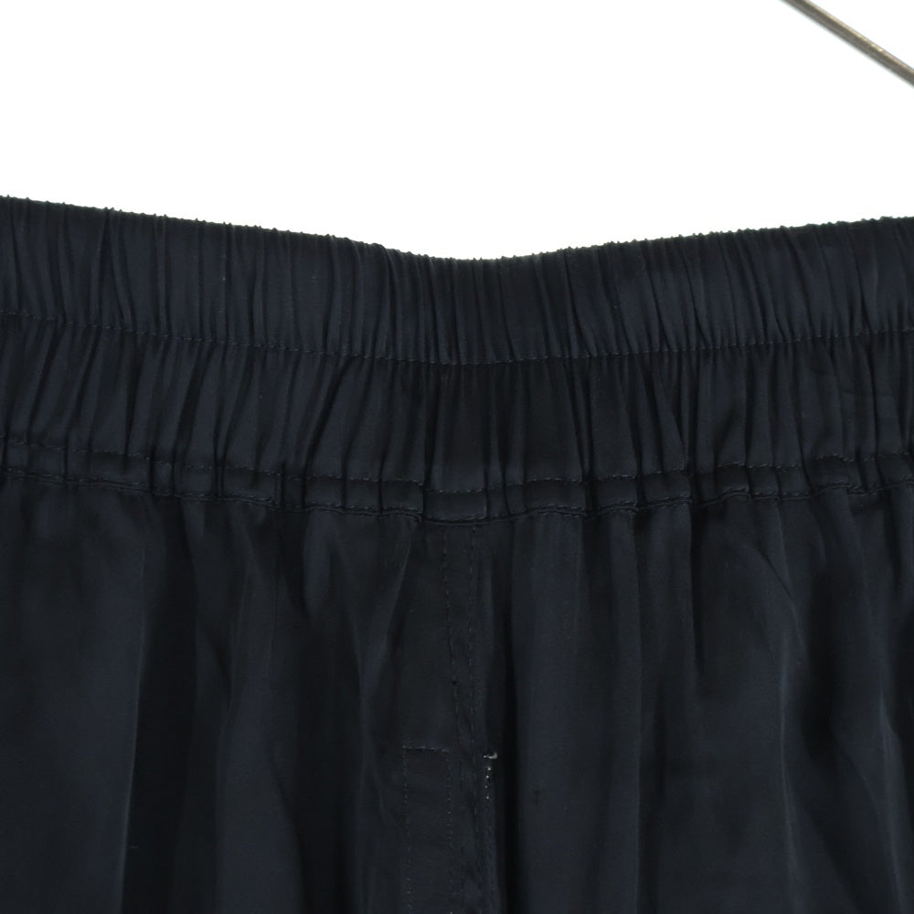 Rick Owens(リックオウエンス) 24AW BELA PODS ドローストリング サルエルハーフパンツ ショーツ ブラック RU02D6349-SCH