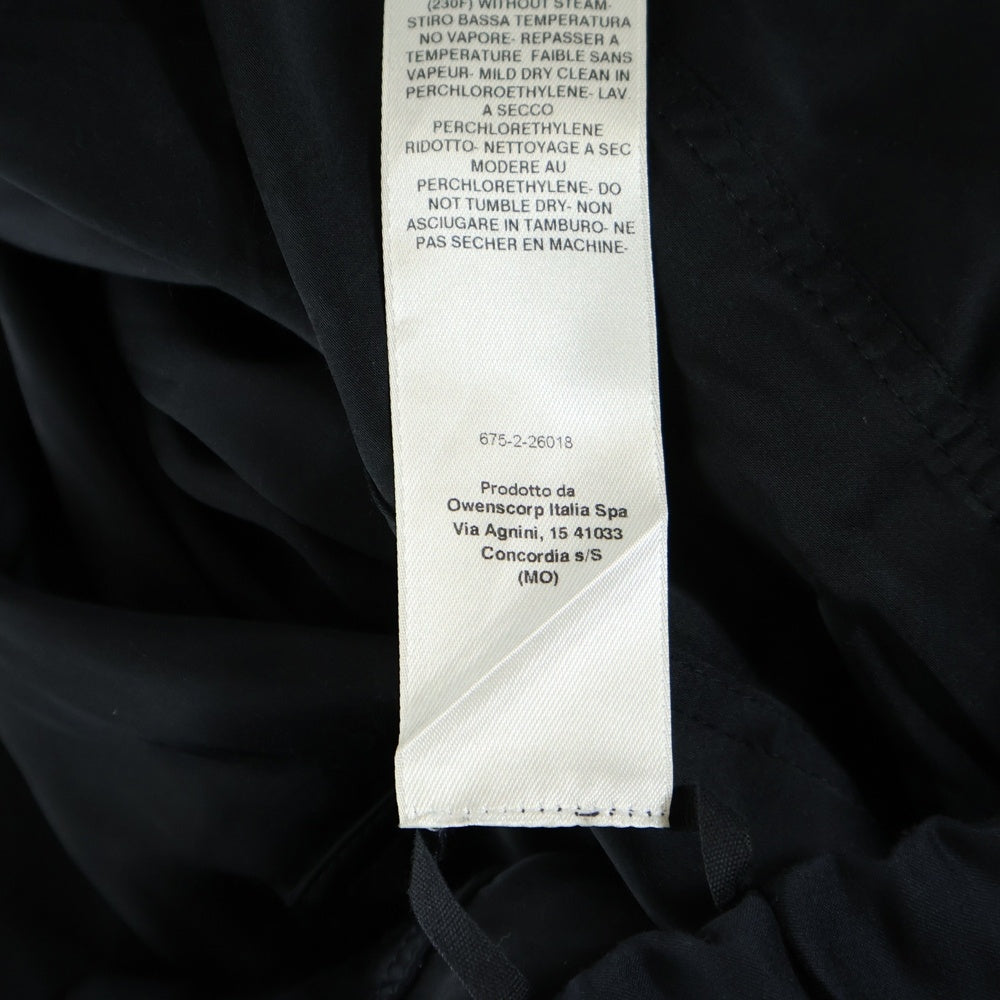 Rick Owens(リックオウエンス) 24AW BELA PODS ドローストリング サルエルハーフパンツ ショーツ ブラック RU02D6349-SCH