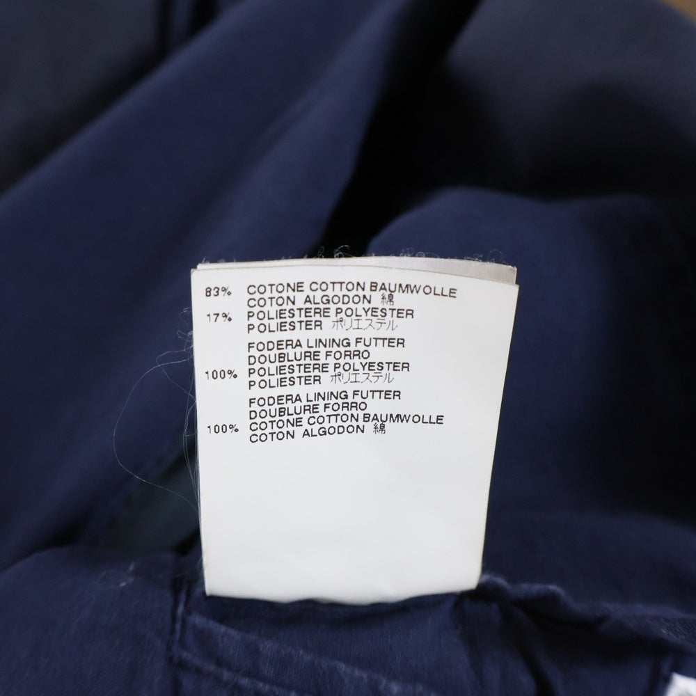 Maison Martin Margiela(メゾンマルタンマルジェラ) 10SS ここのえ期 2B コットン テーラードジャケット アーカイブ ネイビー