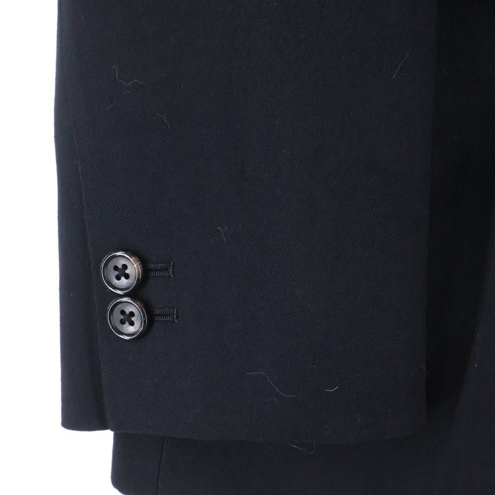 MARGARET HOWELL(マーガレットハウエル) 日本製 ウール 2B テーラードジャケット ブラック 579-7220003