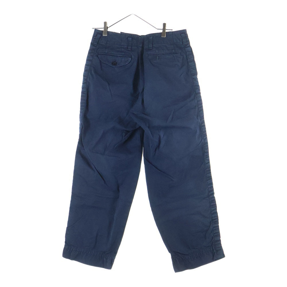 kolor BEACON(カラービーコン) 17SS ×PORTER ポーター 製品染め パッカリングパンツ ネイビー 17SBM-P26143S