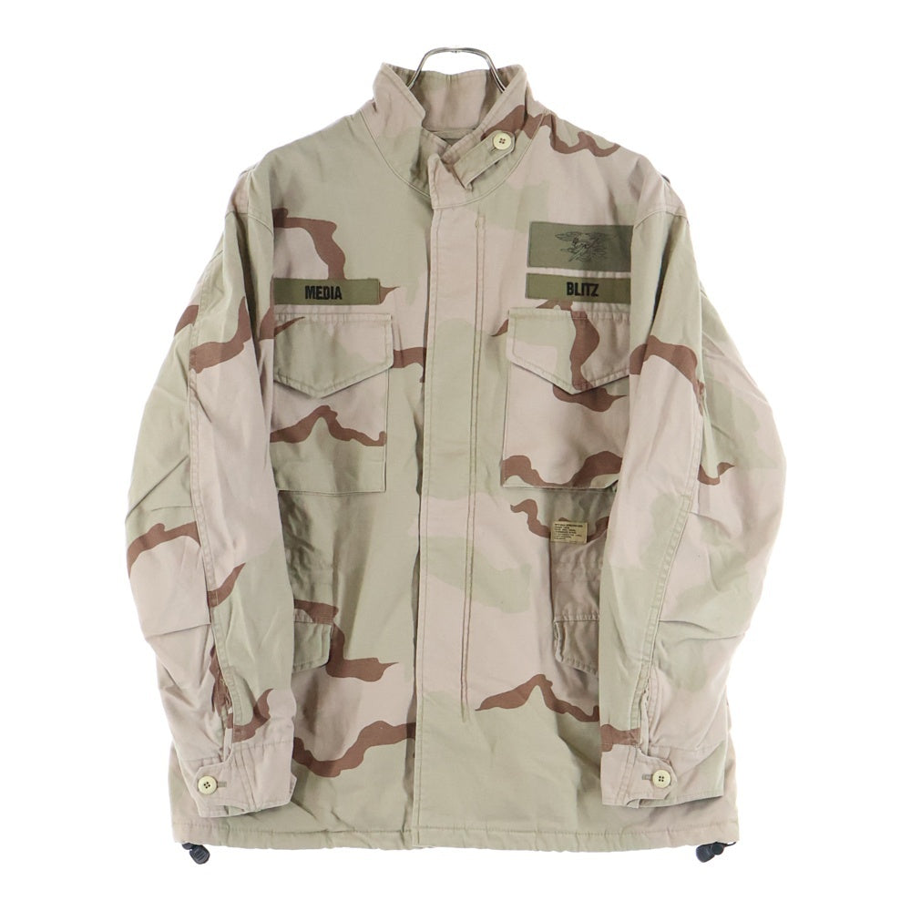 WTAPS(ダブルタップス) M-65 カモ柄 ミリタリー フィールドジャケット カーキ/ブラウン TSDT-JK-BFM10