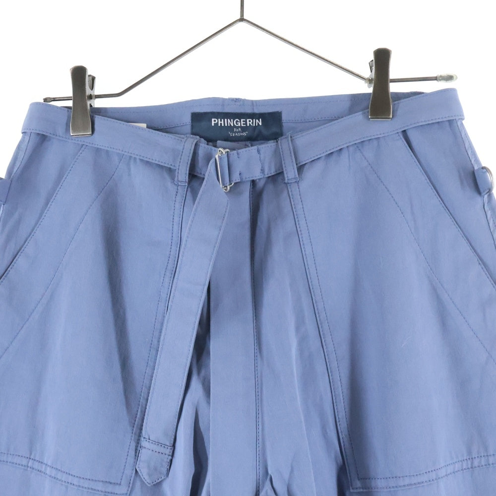 PHINGERIN(フィンガリン) 17SS BONTAGE PANTS コットン ボンテージパンツ ブルー PD-171-WBT-031