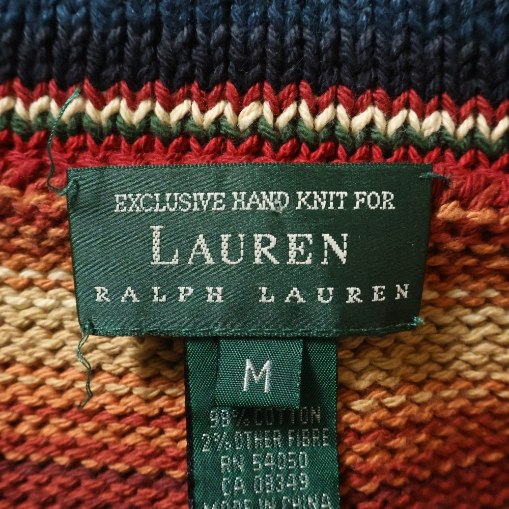 LAUREN RALPH LAUREN(ローレンラルフローレン) ネイティブ柄 コンチョ