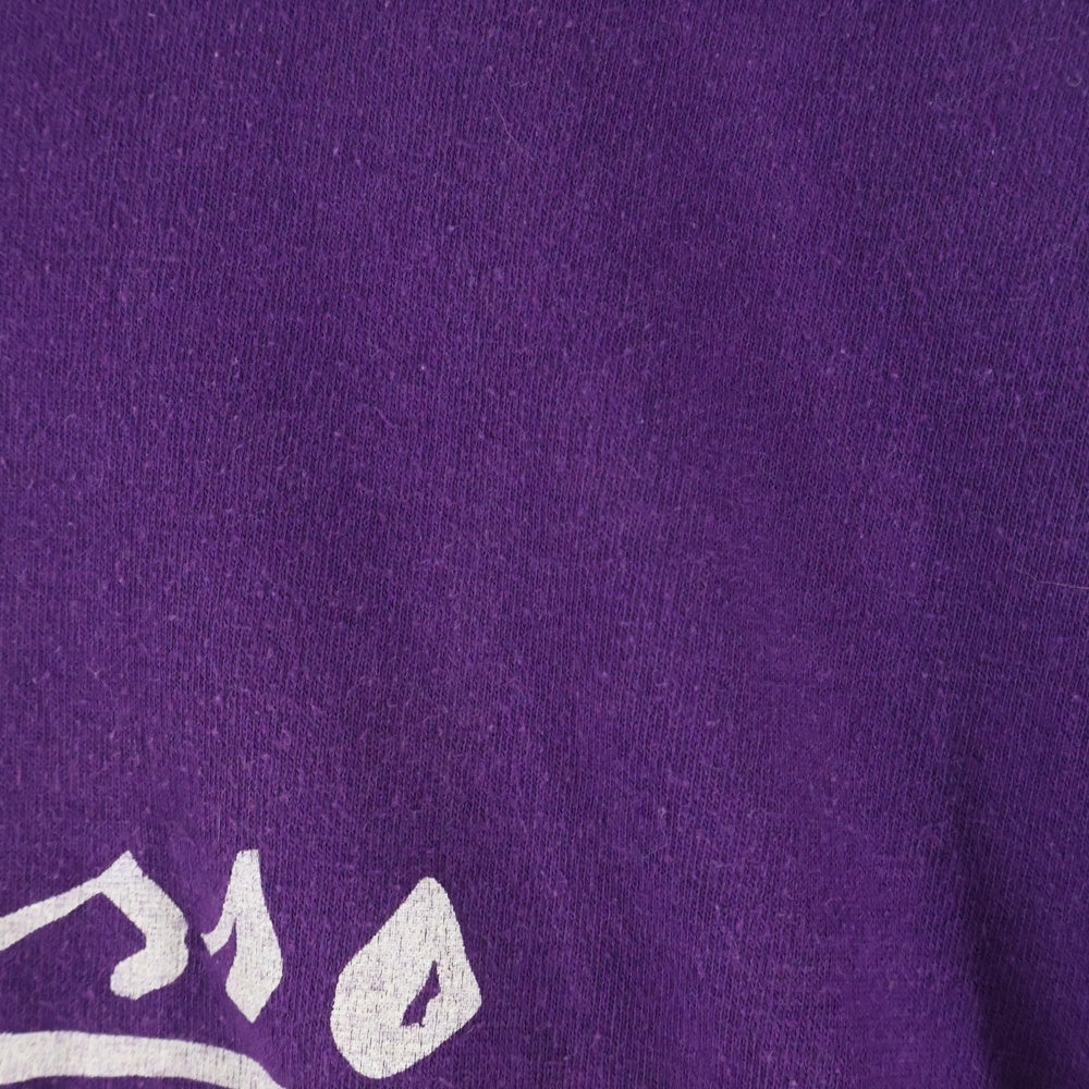 VINTAGE(ヴィンテージ) 80S VINTAGE PABLO PICASSO 1980 SPORTSWEAR ヴィンテージ USA製 パブロピカソ クルーネック 半袖Tシャツ カットソー パープル