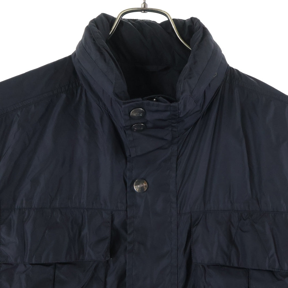 SHIPS(シップス) ADD M-65 ナイロン ジャケット ブルゾン ブラック 114-01-1345