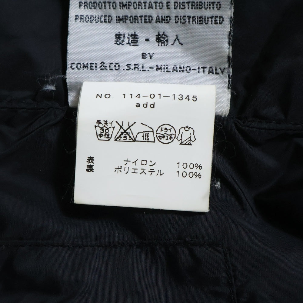 SHIPS(シップス) ADD M-65 ナイロン ジャケット ブルゾン ブラック 114-01-1345