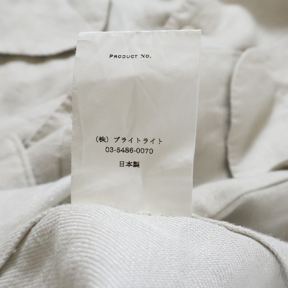 OLD JOE(オールドジョー) SWALLOW COLLAR NASSOU SHIRTS スワローカラー ナッソーシャツ ボーン
