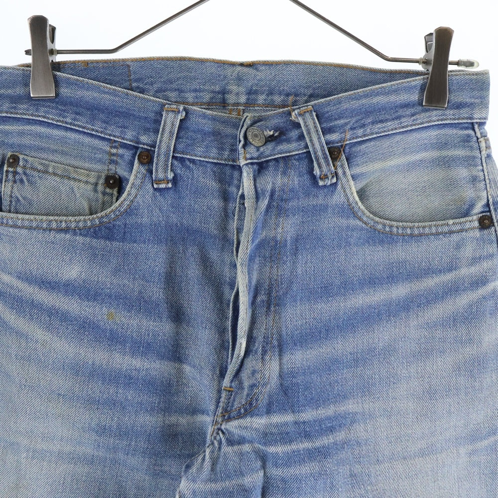 Levi's(リーバイス) 70S VINTAGE 501 66後期 スモールe ボタン裏6 セルビッチ ボタンフライ ヴィンテージ デニムパンツ インディゴ