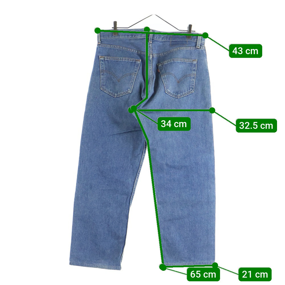 Levi's(リーバイス) 90S VINTAGE 501 USA製 スモールe ボタン裏552 ボタンフライ ヴィンテージ デニムパンツ インディゴ