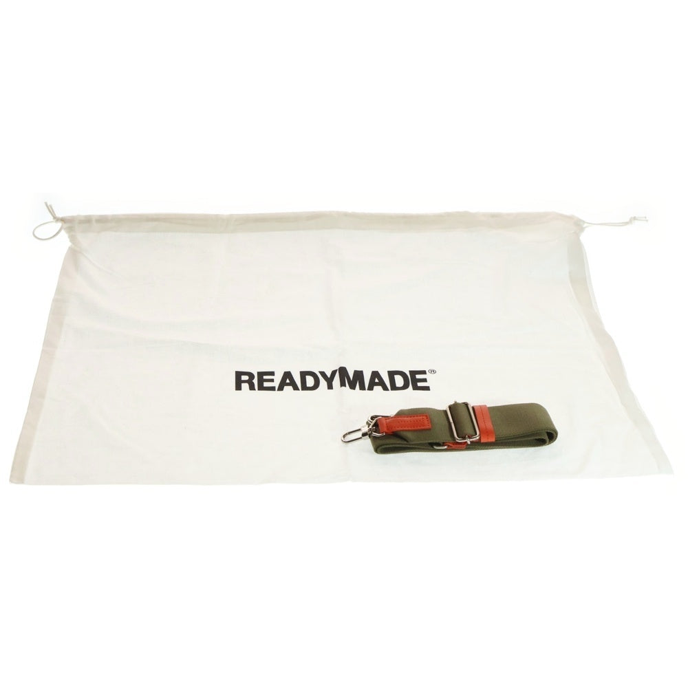 READY MADE(レディメイド) WEEKEND BAG ウィークエンド 2WAY ショルダーバッグ トートバッグ カーキ/オレンジ RE-CO-KH-00-00-102 レディース