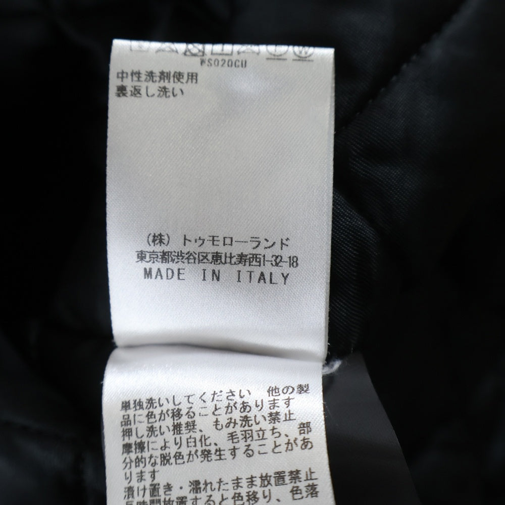 RAF SIMONS(ラフシモンズ) 17AW NIGHTMARE SHORT BOMBER ナイトメア ショート ボンバージャケット MA-1 ブラック 707-30002