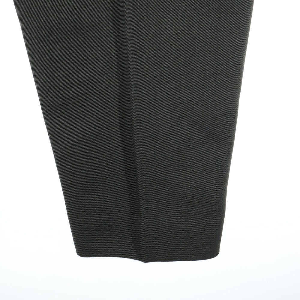 BROOKS BROTHERS(ブルックス ブラザーズ) ウール センタープレス テーパードスラックスパンツ グレー