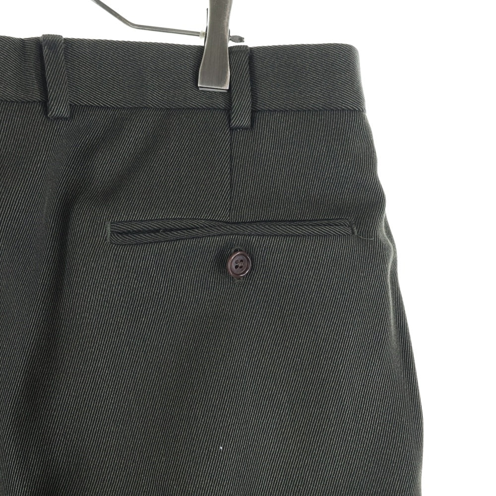 BROOKS BROTHERS(ブルックス ブラザーズ) ウール センタープレス テーパードスラックスパンツ グレー