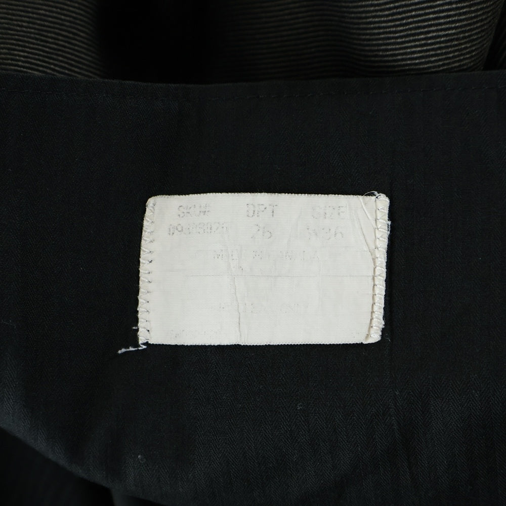 BROOKS BROTHERS(ブルックス ブラザーズ) ウール センタープレス テーパードスラックスパンツ グレー