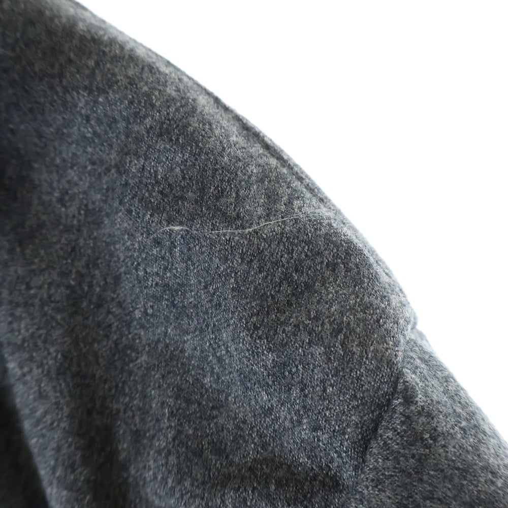 HERNO(ヘルノ) LAMINAR ラミナー 八の字ポケット ドローストリング フーデッドジップアップ ダウンジャケット グレーPI112UL-33191