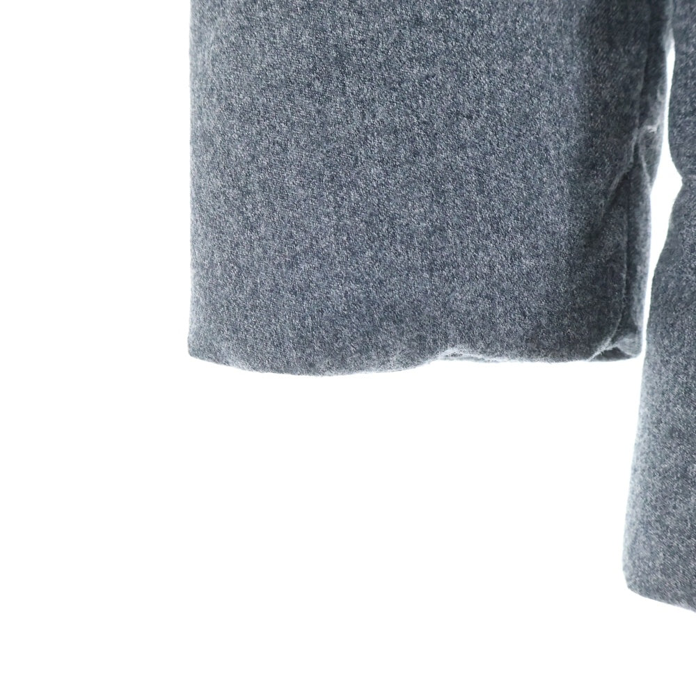 HERNO(ヘルノ) LAMINAR ラミナー 八の字ポケット ドローストリング フーデッドジップアップ ダウンジャケット グレーPI112UL-33191