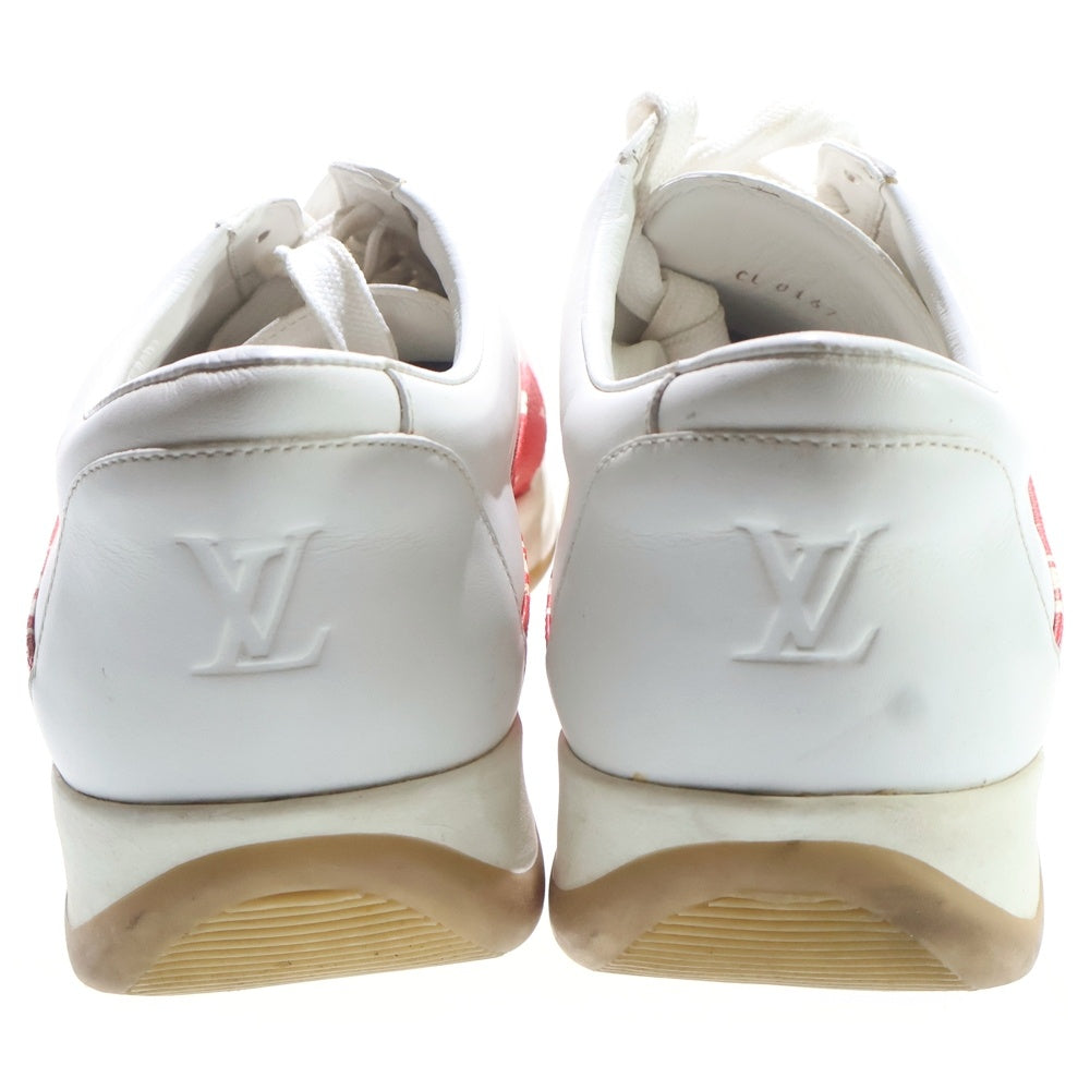 LOUIS VUITTON ルイヴィトン 17AW ×LV SPORT SNEAKER シュプリーム スポーツ モノグラムデザイン ローカットスニーカー ホワイト 1A3EQ5 LOUIS VUITTON(ルイヴィトン) 17AW ×LV SPORT SNEAKER シュプリーム