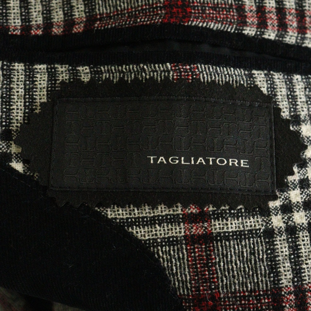 TAGLIATORE(タリアトーレ) イタリア製 マルチポケット 2B テーラードジャケット グレー 1SMC22K