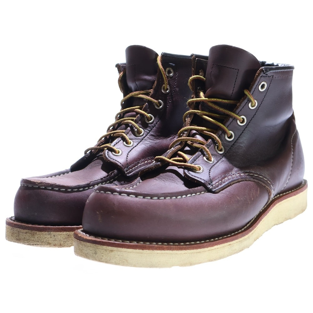 RED WING(レッド ウイング) CLASSIC MOC クラシックモック レザーブーツ ブラウン US7.5/25.5cm 8847