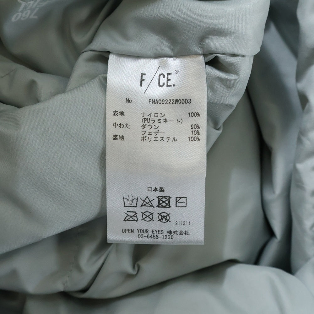 F/CE.(エフシー イー) × NANGA FT LONG DOWN COAT ナンガ ロング  