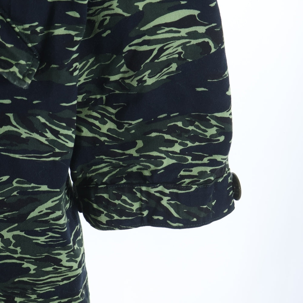 N.HOOLYWOOD(エヌハリウッド) SERVICE MODS COAT M-65 タイガーカモ サービス モッズ コート ミリタリー ジャケット グリーン